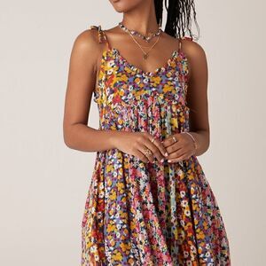 Patrons of Peace Floral Dress XS Coastal Cowgirl 90s Boho Romantic Gardencore